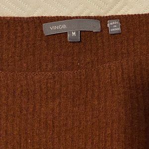 Vince Wool and Cashmere Slightly Cropped Sweater